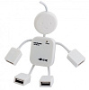 Разветвитель USB 2.0 PC Pet Human 4порт. белый