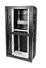 ЦМО Шкаф серверный ПРОФ напольный 48U (800x1200) дверь перфор. 2 шт., черный, в сборе
