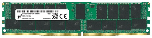 Micron DDR4 RDIMM 16GB 1Rx4 2933 MHz ECC Registred MTA18ASF2G72PZ-2G9 (Analog Crucial CT16G4RFS4293)