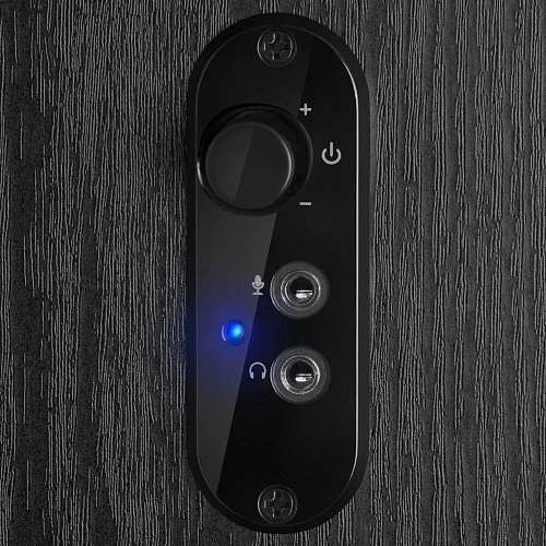 Колонки деревянные АС SPS-580 (18 Вт), черный