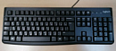 Клавиатура K120 USB 104кл. EN/RU черная/белая раскладка 920-002522 LOGITECH