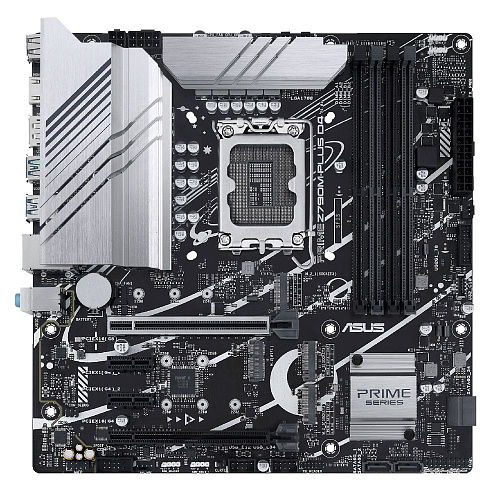 Материнская плата ASUS PRIME Z790M-PLUS LGA1700 mATX 4xDDR5 2xPCIEx16 2xPCIEx1 3xM.2 USB-C DP HDMI GLAN