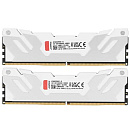 Память оперативная/ Kingston 32GB 6000MT/s DDR5 CL32 DIMM (Kit of 2) FURY Renegade White XMP