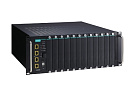 Шасси коммутатора - до 48 портов 10/100/1000BaseTX или 100/1000BaseSFP, 4 х 10GbE SFP+, 2 источника питания (110/220 В перем.)