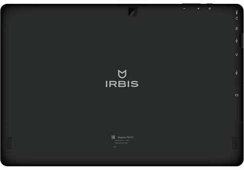 IRBIS TW101 10.1" 2 IN 1 black color, Atom :Z3735F,10.1"LCD 800*1280 IPS,2+32GB, USB-A, 0.3MP +2.0MP, 5000mha battery, CE charger, soft KB, Win 10Home