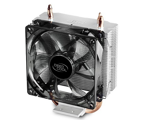 DEEPCOOL GAMMAXX200V2 LGA1700/1200/115X/AM5/AM4 (24шт/кор, TDP 100W, PWM, Fan 92mm, 2 тепл.трубки прямого контакта) RET
