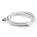 Cablexpert Кабель USB3.0 AM/USB Type-C, 1.8м, белый, пакет (CCP-USB3-AMCM-6-W)