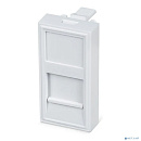 Cabeus FP-22,5-1M Вставка 45x22,5 (Mosaic) для 1 модуля формата Keystone Jack