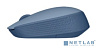 Мышь/ Logitech M171 Wireless Mouse Blue Grey