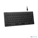 Клавиатура A4Tech Fstyler FX61 серый USB slim LED (FX61 GREY)