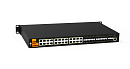 Коммутатор 3 уровня с 8 слотами 1000GBase-X SFP, 16 портами 10/100/1000Base-T(X) (разъем RJ45), 8 Combo-портами (1000Base-X или 10/100/1000Base-T(X))