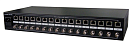 Передача CVBS+питание по кабелю витой пары OSNOVO RP-16CP/S Пассивный 16-ти канальный приемник композитного видеосигнала + питание (стабилизированное)