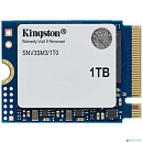 Твердотельный накопитель/ Kingston SSD NV3, 1000GB, M.2(22x30mm), NVMe, PCIe 4.0 x4, 3D TLC, R/W 6000/4000MB/s, TBW 320, DWPD 0.2 (60 мес)