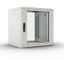 ЦМО Шкаф телекоммуникационный настенный разборный 9U (600х520) съемные стенки, дверь стекло