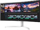 Монитор LG 38" UltraWide 38WN95C-W белый IPS LED 1ms 21:9 HDMI M/M матовая HAS Pivot 1000:1 450cd 178гр/178гр 3840x1600 DisplayPort UWQHD USB 8.32кг