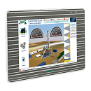 Панельный контроллер на базе InduSoft, диагональ 10.4'', Windows CE7
