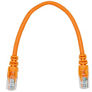 Кабель ACD Патч-корд ACD-LPU6Z-5DO |ACD-LPU6Z-5DO| Cat6 UTP 26AWG 4Pair, CU, LSZH, Оранжевый, 0,5м