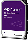 Жесткий диск WD SATA-III 1Tb WD10PURZ Surveillance Purple (5400rpm) 64Mb 3.5"