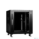 CABEUS SH-05C-12U60/60-BK ШКАФ МОНТАЖНЫЙ ТЕЛЕКОММУНИКАЦИОННЫЙ 19" НАПОЛЬНЫЙ ДЛЯ РАСПРЕДЕЛИТЕЛЬНОГО И СЕРВЕРНОГО ОБОРУДОВАНИЯ 12U 600X600X730MM (ШХГХВ)