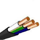 Кабель ВВГнг(А)-LS 3х4-0.660 плоский однопроволочный ТРТС (Альфакабель)
