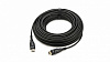 Малодымный гибкий оптоволоконный кабель HDMI (Вилка - Вилка) [97-04160164] Kramer Electronics [CLS-AOCH/60F-164], поддержка 4К 60 Гц (4:4:4), 50 м