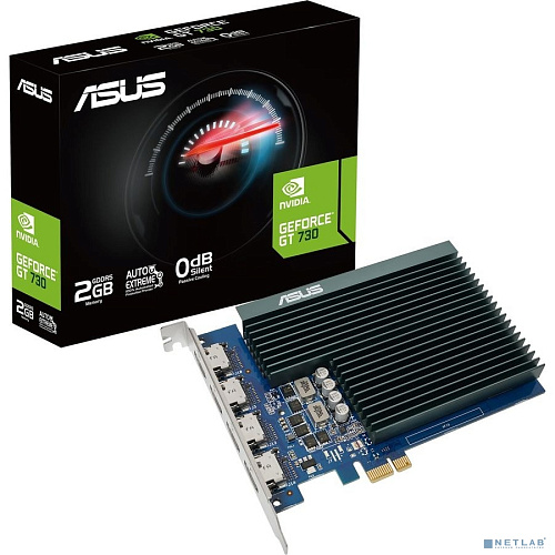 Видеокарта ASUS GeForce GT730 2GB GDDR5 64Bit 4*HDMI (GT730-4H-SL-2GD5) RTL