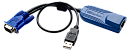 Модуль компьютерного интерфейса (CIM) D2CIM-VUSB с поддержкой VirtualMedia. Подключение 1 USB-сервера к устройствам серий DKXII и DKSXII.