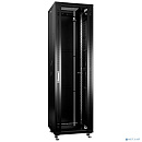 Cabeus SH-05C-42U60/60-BK Шкаф монтажный телекоммуникационный 19" напольный для распределительного и серверного оборудования 42U 600x600x2055mm (ШхГхВ