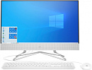 Моноблок HP 24-df0015ur 23.8" Full HD Ath 3050U (2.3) 4Gb 1Tb 7.2k RGr CR Windows 10 Home GbitEth WiFi BT 65W клавиатура мышь Cam белый 1920x1080