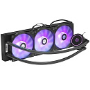 Кулер с водяным охлаждением ID-Cooling AURAFLOW X 360 Soc-AM5/AM4/1151/1200/2066/1700 4-pin 18-35dB Al+Cu 350W LED Ret