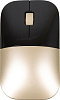 Мышь HP Z3700 черный/золотистый оптическая (1200dpi) беспроводная USB (3but)