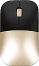 Мышь HP Z3700 черный/золотистый оптическая (1200dpi) беспроводная USB (3but)