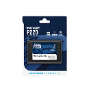 Твердотельный накопитель Patriot SSD P220 2TB SATA3 2.5" R550/W500 TBW 960TB 3D NAND