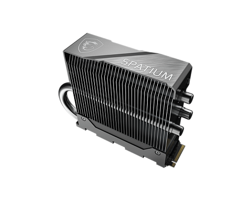 Твердотельный накопитель MSI SSD SPATIUM M580 FROZR, 2000GB, M.2(22x80mm), NVMe, PCIe 5.0 x4, 3D TLC, R/W 14600/12700, IOPs -/-, DRAM buffer 4096,