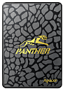 SSD APACER PANTHER AS340X 480Gb SATA 2.5" 7mm, R550/W520 Mb/s, 3D NAND, IOPS 87K/80K, MTBF 1,5M, 280TBW, Retail, 3 years (AP480GAS340XC-1)