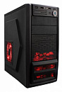 Корпус Accord P46B черный без БП ATX 1x80mm 2xUSB2.0 2xUSB3.0 audio