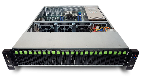 сервер utinet rikor 2u server rp6224 nocpu(2)2nd genscalable/noheatsink/tdp 205w/ no dimm(16)/hdd(24)sff+(2)sff / 4x1gbe/6xhhhl/ 1xm.2 pci-e x4, 1xm.2 sata /2x800w