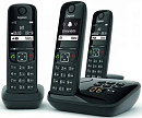 Телефонный аппарат GIGASET AS690A TRIO BLACK