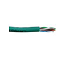 Кабель LANMASTER патч-кордовый UTP, 4x2, кат 5E, 350Mhz, LSZH, зеленый, 305 м