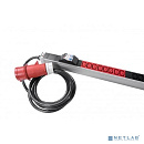 REM Верт блок розеток, мониторинг, измерение, 3 фазы 16А, 36C13, 1420 мм, вх IEC 309, шнур 3м R-MC8-3x16-36C13-MI-1420-3-3PN