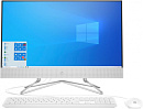 Моноблок HP 24-df0030ur 23.8" Full HD Cel J4025D (2) 4Gb SSD128Gb UHDG 600 CR Windows 10 Home GbitEth WiFi BT 65W клавиатура мышь Cam белый 1920x1080