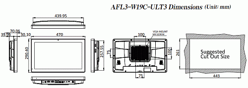 AFL3-W19C-ULT3-i5/PC/4G