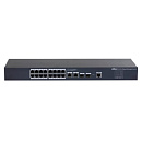 Коммутатор Dahua DH-SG4020 20-портовый управляемый , уровень L2, 18xRJ45 1Gb, 2xRJ45 1Gb uplink, коммутация 56 Гбит/с, MAC-таблица 8K, металл