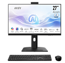 Моноблок MSI Modern AM273QP AI AiO 27" WQHD (2560x1440)IPS AG Non-touch, Core Ultra 7 155U (1.7GHz), 16Gb DDR5(2*8GB), 1TB SSD M.2, Intel UHD, WiFi, B