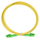EUROLAN 41F-S2-LC-LC-15-AA Оптический коммутационный шнур дуплексный, OS2, 2х9/125, LC/APC-LC/APC, 15 м