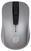 Мышь Оклик 445MW черный/серый оптическая (1200dpi) беспроводная USB для ноутбука (3but)