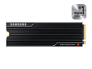 Твердотельный накопитель SSD M.2 (PCI-E NVMe 2.0 Gen 5.0 x4) 1Tb Samsung 9100 PRO (R14800/W13400MB/s) with Heatsink, 1year