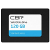 SSD CBR SSD-120GB-2.5-ST21, Внутренний SSD-накопитель, серия "Standard", 120 GB, 2.5", SATA III 6 Gbit/s, Phison PS3111-S11, 3D TLC NAND, R/W speed up to