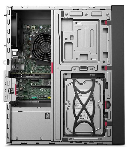Lenovo ThinkStation P330 Gen2 Tower C246 250W, i7-9700(8C,3.0G), 1x8GB DDR4 2666 nECC UDIMM, 1x256GB SSD M.2, Quadro P400 2GB 3x MiniDP, DVD, 1xGbE RJ