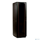 ЦМО Шкаф телекоммуникационный напольный 42U (800x1000) дверь стекло, цвет чёрный (3 коробки) ШТК-М-42.8.10-1ААА-9005